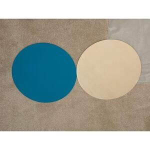 2 pack wood sign circles - DIY